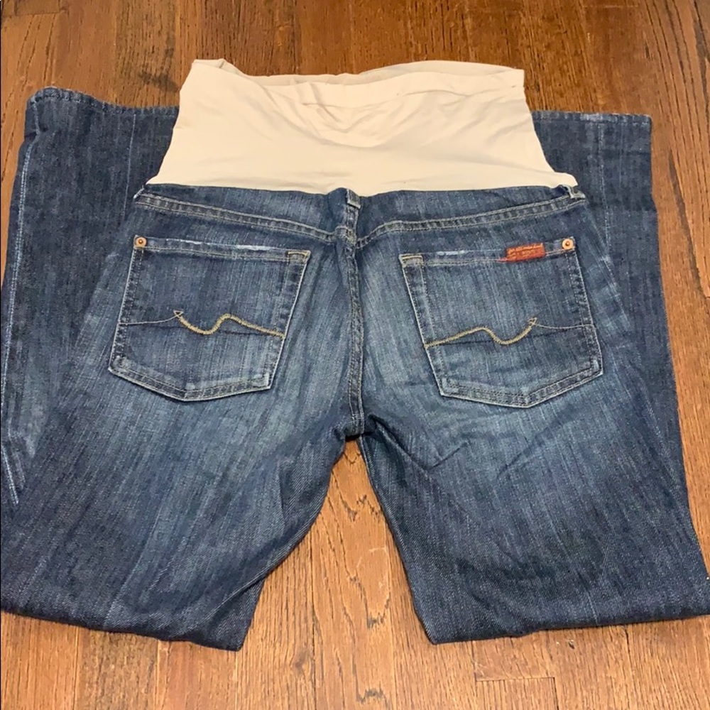7 For all mankind maternity jeans